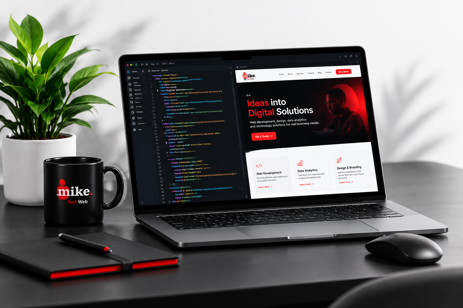 MikeTechWeb development workspace